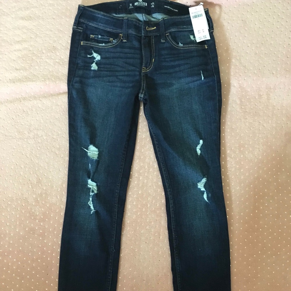 Hollister skinny low rise jeans